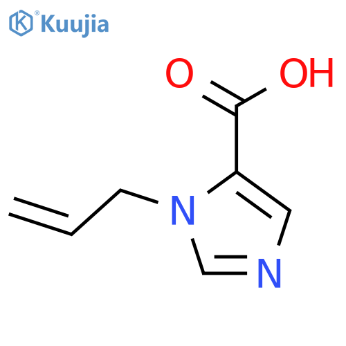 1H-Imidazole-5-carboxylicacid, 1-(2-propen-1-yl)- structure