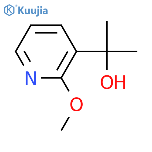 2-(2-methoxypyridin-3-yl)propan-2-ol structure