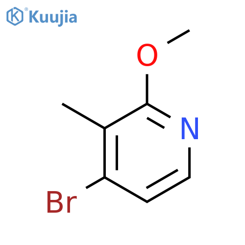 4-Bromo-2-methoxy-3-methylpyridine structure