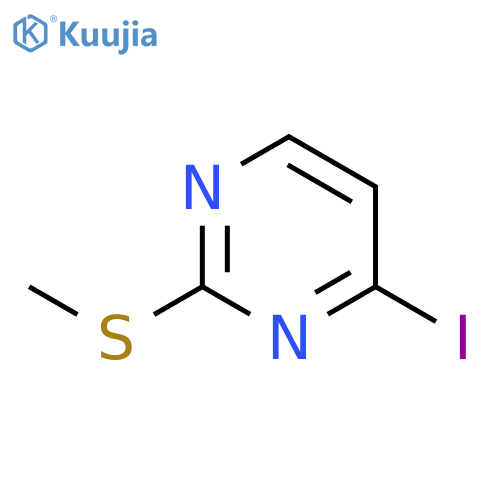 4-iodo-2-(methylsulfanyl)pyrimidine structure