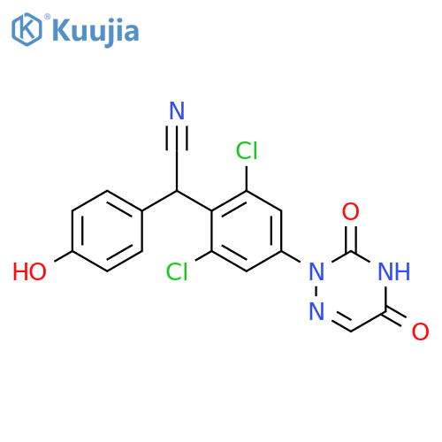 4-Dechloro-4-hydroxy Diclazuril structure