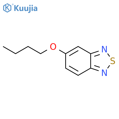 2,1,3-Benzothiadiazole, 5-butoxy- structure