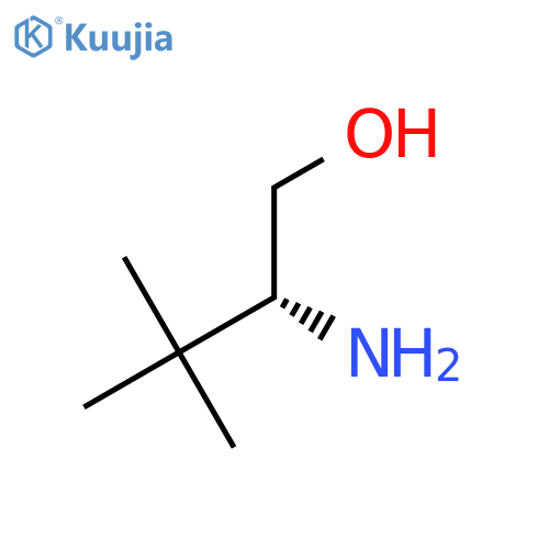 (2R)-2-amino-3,3-dimethylbutan-1-ol structure
