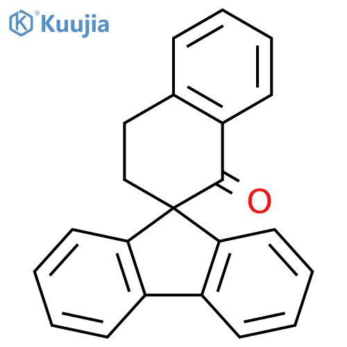 Spiro[9H-fluorene-9,2'(1'H)-naphthalen]-1'-one, 3',4'-dihydro- structure