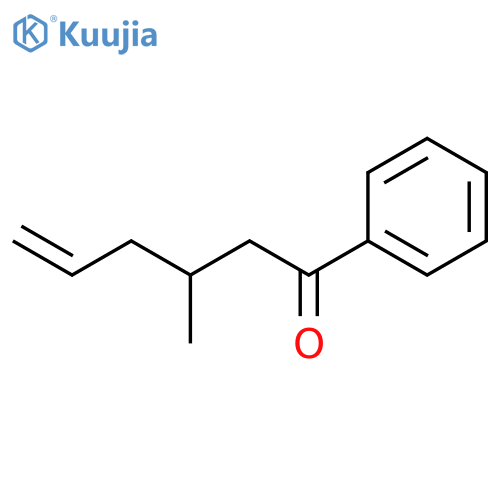 3-methyl-1-phenylhex-5-en-1-one structure