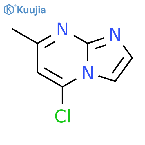 5-chloro-7-methylimidazo1,2-apyrimidine structure