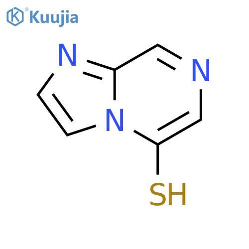 Imidazo[1,2-a]pyrazine-5-thiol structure