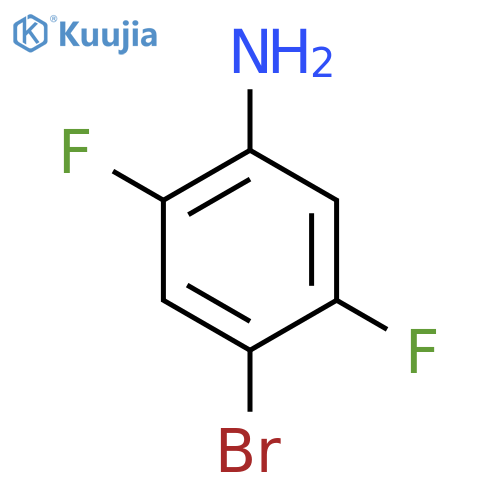 4-Bromo-2,5-difluoroaniline structure