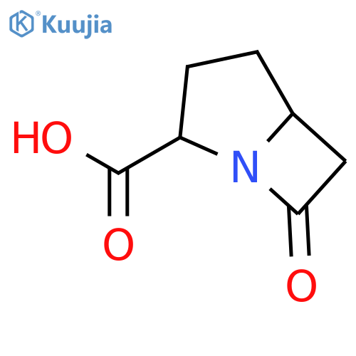 1-Azabicyclo[3.2.0]heptane-2-carboxylicacid, 7-oxo-, (2R,5R)- structure