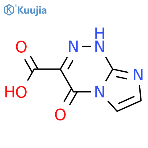 Imidazo[2,1-c][1,2,4]triazine-3-carboxylic acid, 1,4-dihydro-4-oxo- structure