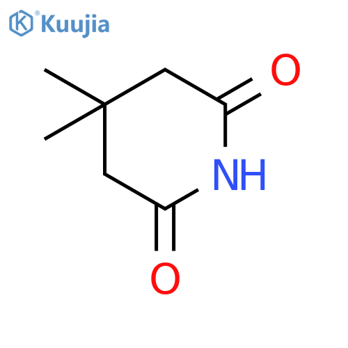 4,4-dimethylpiperidine-2,6-dione structure