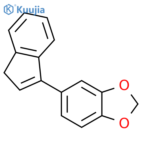 5-(3H-inden-1-yl)-1,3-benzodioxole structure