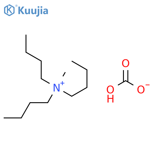 hydrogen carbonate,tributyl(methyl)azanium structure