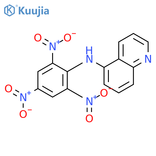 5-Quinolinamine, N-(2,4,6-trinitrophenyl)- structure
