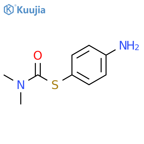 1-(4-aminophenyl)sulfanyl-N,N-dimethylformamide structure