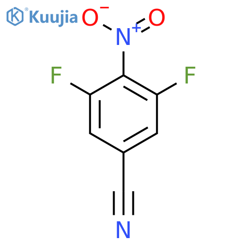 3,5-Difluoro-4-nitrobenzonitrile structure
