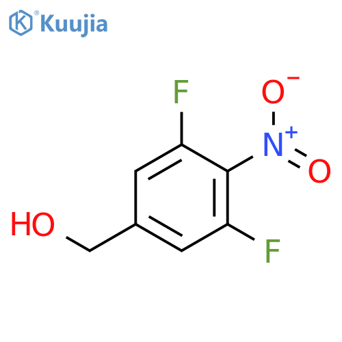 (3,5-Difluoro-4-nitrophenyl)methanol structure