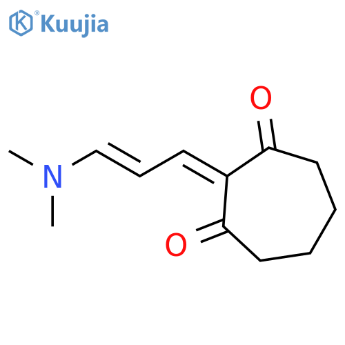 1,3-Cycloheptanedione, 2-[3-(dimethylamino)-2-propenylidene]- structure