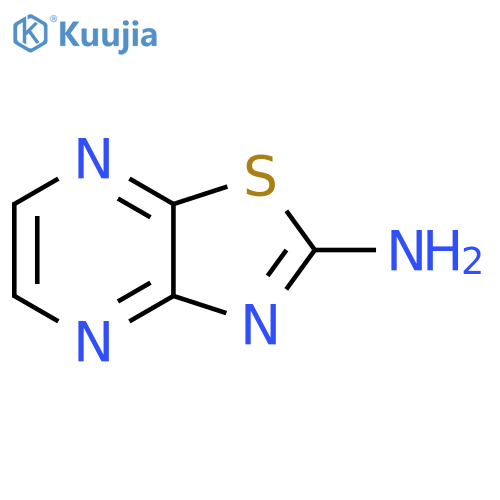 [1,3]thiazolo[4,5-b]pyrazin-2-amine structure