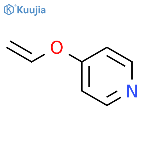 Pyridine,4-(ethenyloxy)- structure