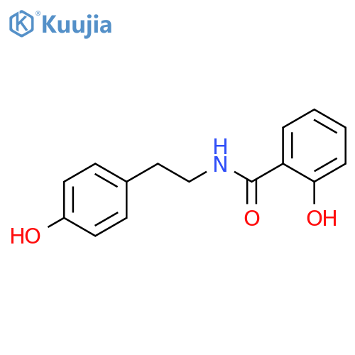 4-(2-Aminoethyl)phenol; N-(2-Hydroxybenzoyl) structure