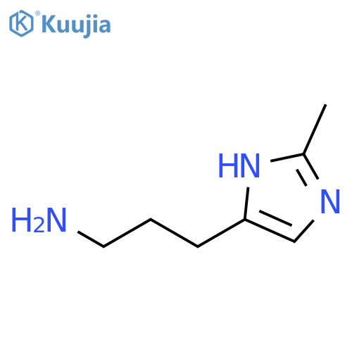 1H-Imidazole-4-propanamine, 2-methyl- structure