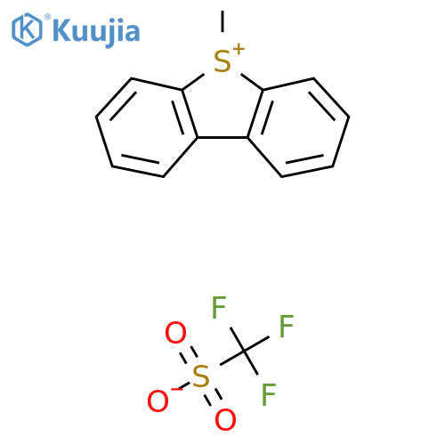 5-Methyl-5H-dibenzo[b,d]thiophen-5-ium trifluoromethanesulfonate structure