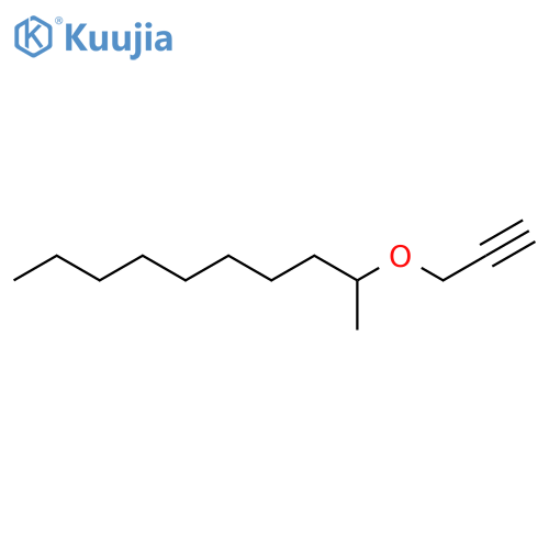 2-prop-2-ynoxydecane structure