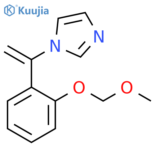 1H-Imidazole, 1-[1-[2-(methoxymethoxy)phenyl]ethenyl]- structure