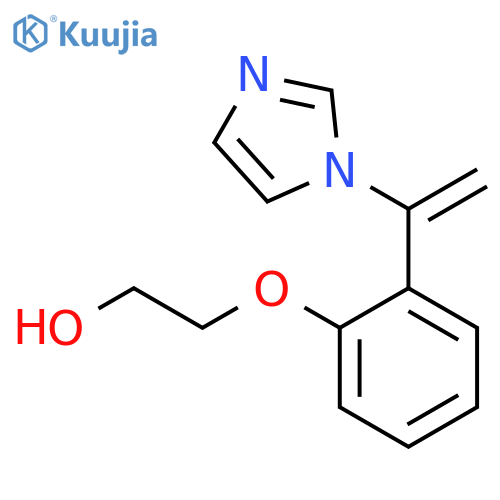 Ethanol, 2-[2-[1-(1H-imidazol-1-yl)ethenyl]phenoxy]- structure