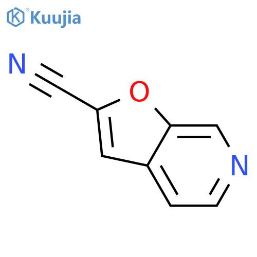 Furo[2,3-c]pyridine-2-carbonitrile structure