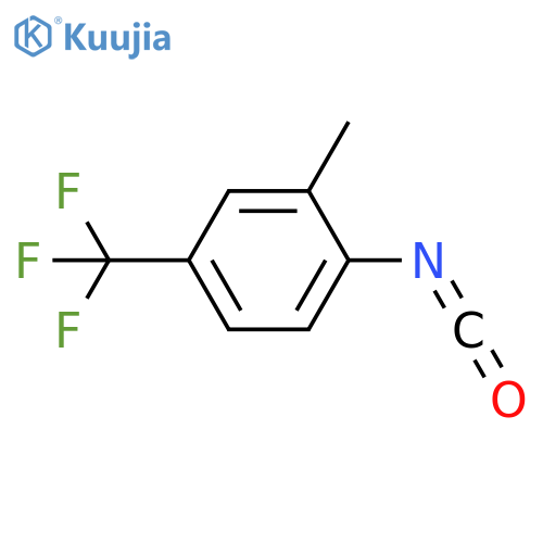 1-isocyanato-2-methyl-4-(trifluoromethyl)benzene structure