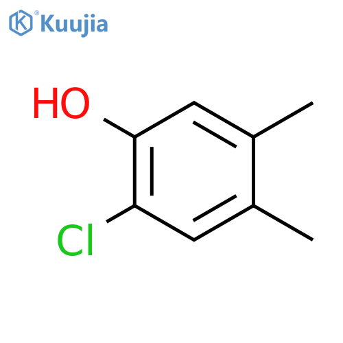 2-chloro-4,5-dimethylphenol structure