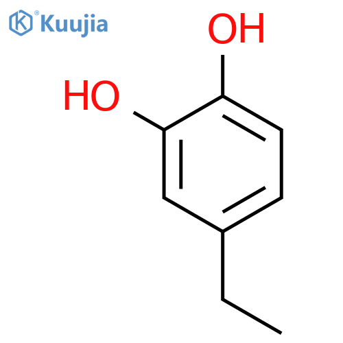 4-Ethylcatechol structure