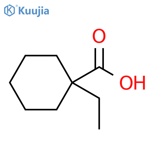 1-Ethylcyclohexane-1-carboxylic Acid structure