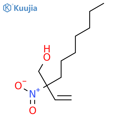 1-Nonanol, 2-ethenyl-2-nitro- structure