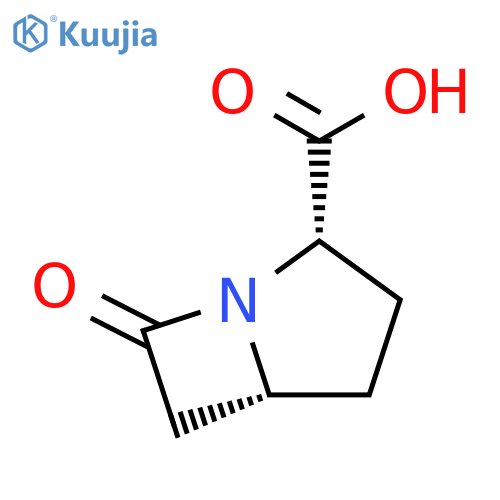 1-Azabicyclo[3.2.0]heptane-2-carboxylicacid, 7-oxo-, (2S,5R)- structure