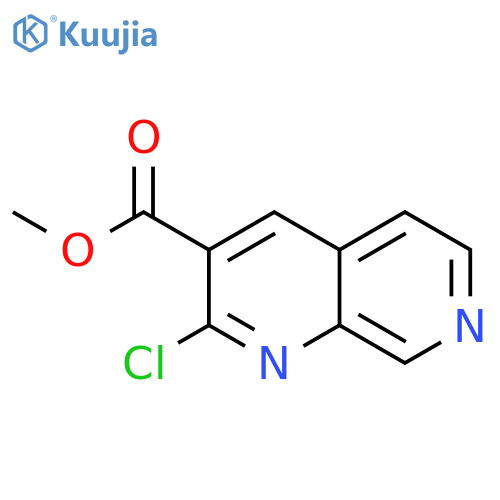 Methyl 2-chloro-1,7-naphthyridine-3-carboxylate structure