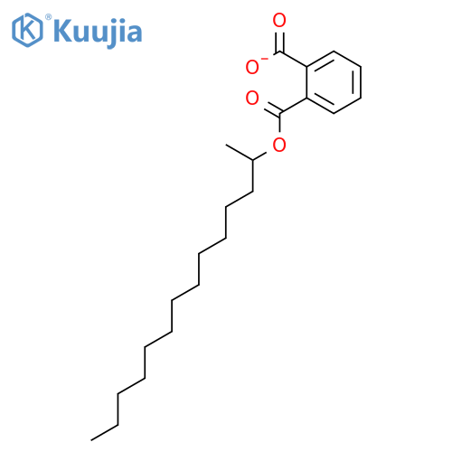 1,2-Benzenedicarboxylic acid, mono(1-methyltridecyl) ester, (±)- structure