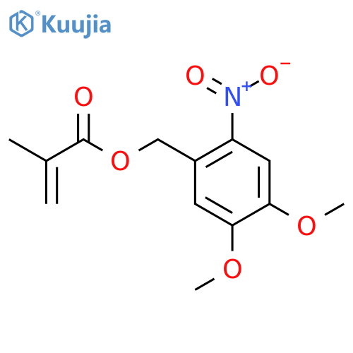 4,5-Dimethoxy-2-nitrobenzyl methacrylate structure