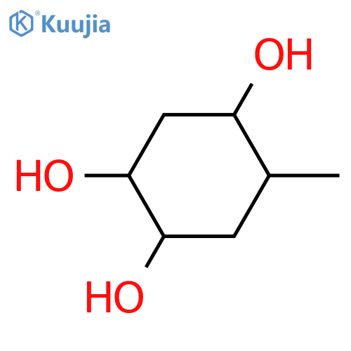 5-Methyl-1,2,4-cyclohexanetriol; (1S,2R,4R,5R)-form structure