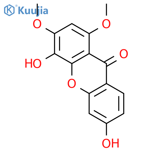 1,3-Di-Me ether-1,3,4,6-Tetrahydroxyxanthone structure