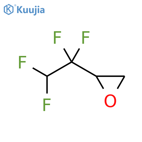 2-(1,1,2,2-tetrafluoroethyl)oxirane structure