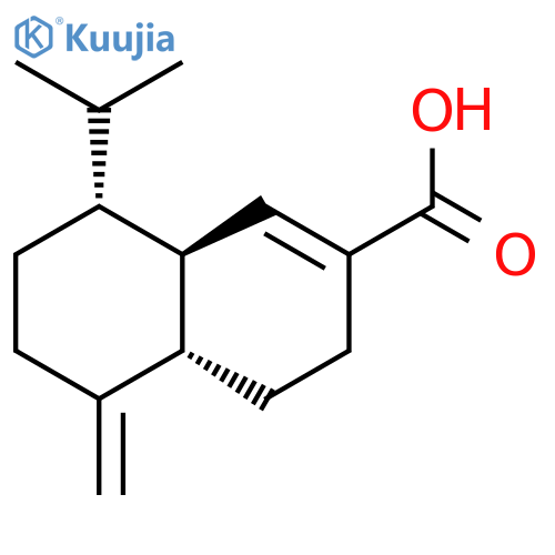 (-)-Cadin-4,10(15)-dien-11-oic acid structure