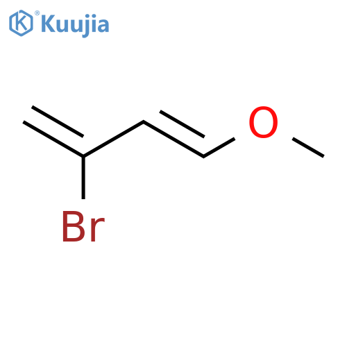 1,3-BUTADIENE, 3-BROMO-1-METHOXY-, (E)- structure