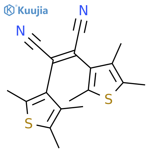 cis-1,2-Dicyano-1,2-bis(2,4,5-trimethyl-3-thienyl)ethene structure