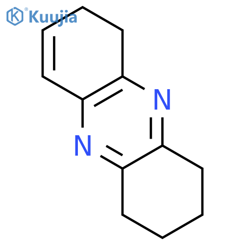 Phenazine,1,2,3,4,6,7-hexahydro- structure