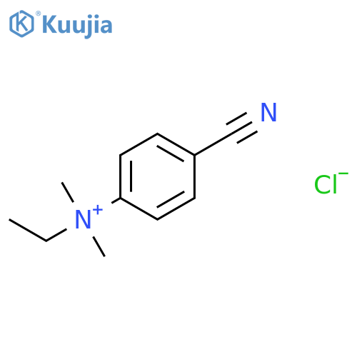 Benzenaminium, 4-cyano-N-ethyl-N,N-dimethyl-, chloride structure