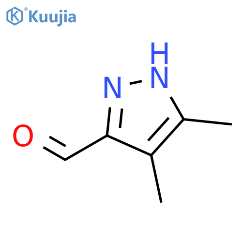 1H-Pyrazole-3-carboxaldehyde,4,5-dimethyl- structure