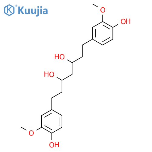 (3S,5S)-1,7-bis(4-hydroxy-3-methoxyphenyl)-heptane-3,5-diol structure